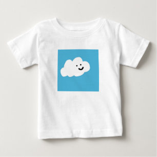 Camiseta De Bebé "Nube feliz"
