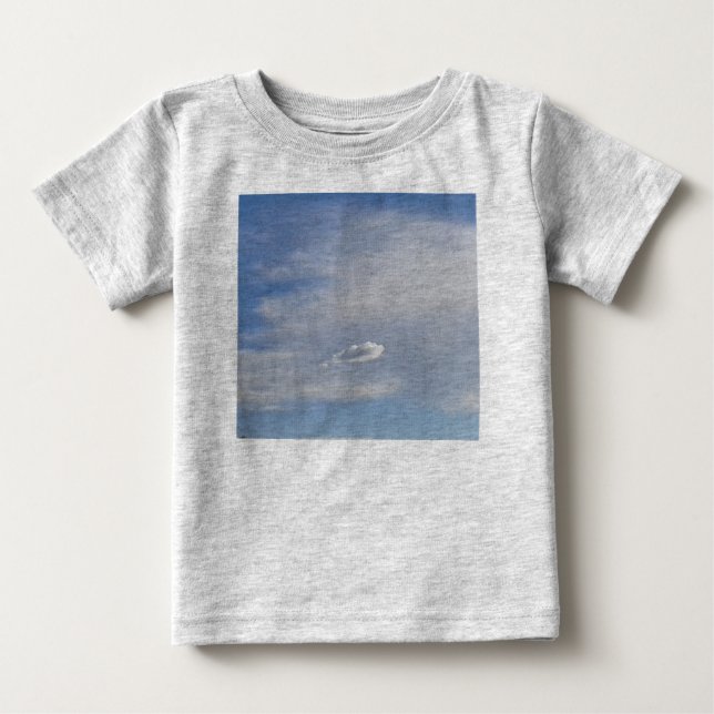 Camiseta De Bebé Nube Y Nube (Anverso)