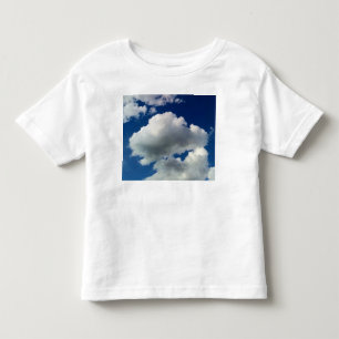 Camiseta De Bebé Nubes blancas blandas