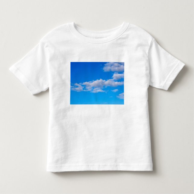 Camiseta De Bebé nubes de cúmulos sobre la Antártida occidental (Anverso)