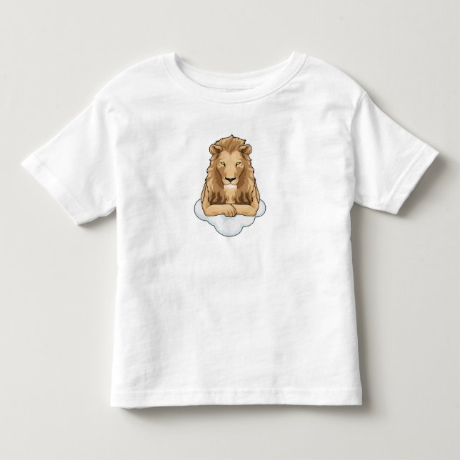 Camiseta De Bebé Nubes de leones (Anverso)