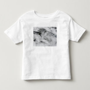 Camiseta De Bebé nubes de onda Nave-onda-formadas