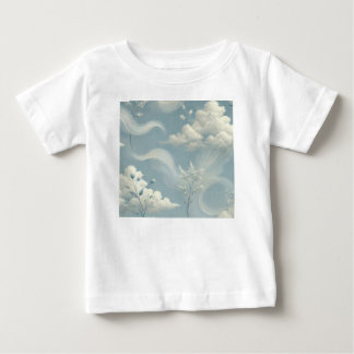 Camiseta De Bebé Nubes etéreas