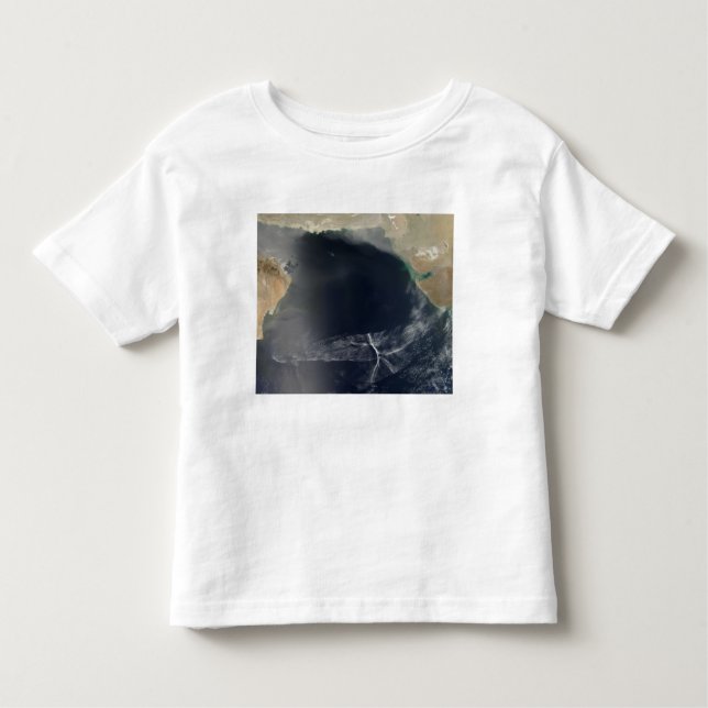 Camiseta De Bebé Nubes onduladas sobre el mar Arábigo (Anverso)