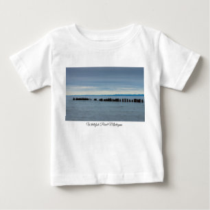 Camiseta De Bebé Nublado en Whitefish Bay