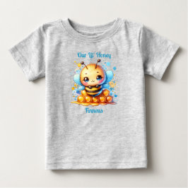 Camiseta De Bebé Nuestra Miel De Lilo | Abeja de miel Personalizada
