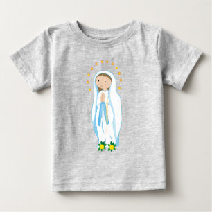 Camiseta De Bebé Nuestra Señora de Lourdes