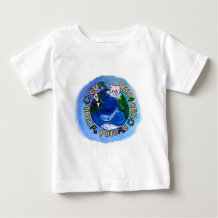Camiseta De Bebé "Nuestras opciones" reciclan, reutilizan, reducen 