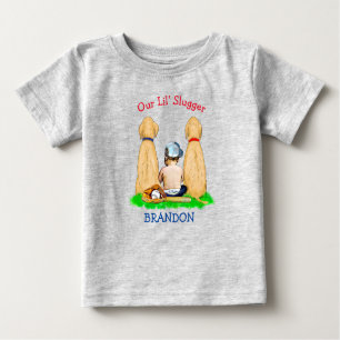 Camiseta De Bebé Nuestro Pequeño Lugre Personalizado Con El Tema De