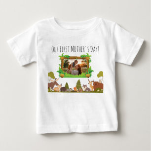 Camiseta De Bebé Nuestro Primer Día de la Madre