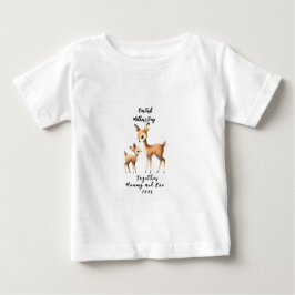 Camiseta De Bebé Nuestro Primer Día de la Madre Juntos