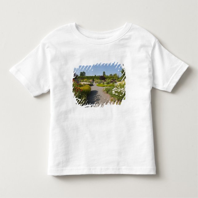 Camiseta De Bebé Nueva Brunswick, Canadá. Jardín Kingsbrae en St. (Anverso)