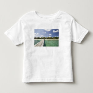 Camiseta De Bebé Nueva Caledonia, islote Amedee. Muelle del islote 