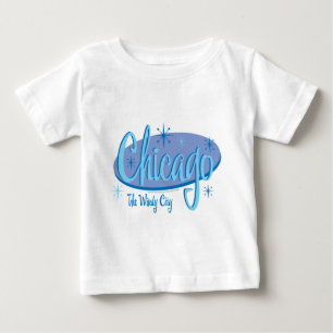 Camiseta De Bebé Nueva-Chicago-Retro
