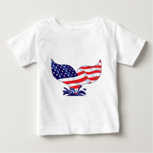 Camiseta De Bebé Nueva cola de ballena-[convertida]