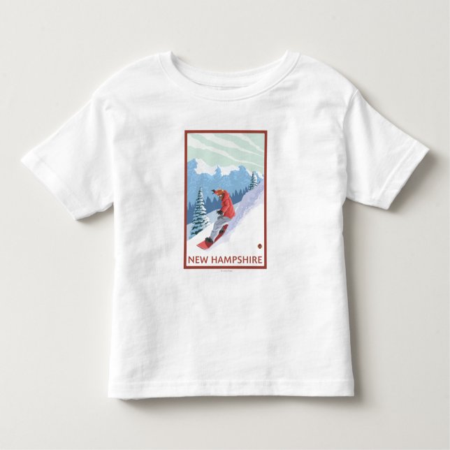 Camiseta De Bebé Nueva escena de HampshireSnowboarder (Anverso)