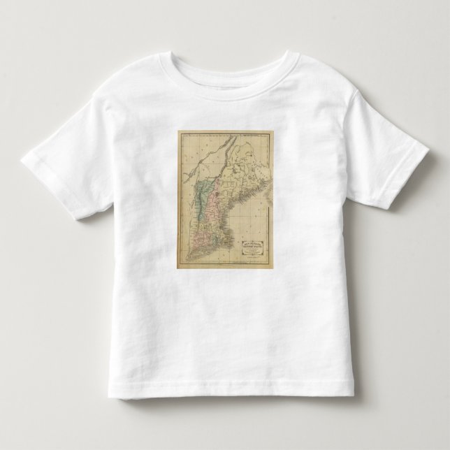 Camiseta De Bebé Nueva Inglaterra (Anverso)