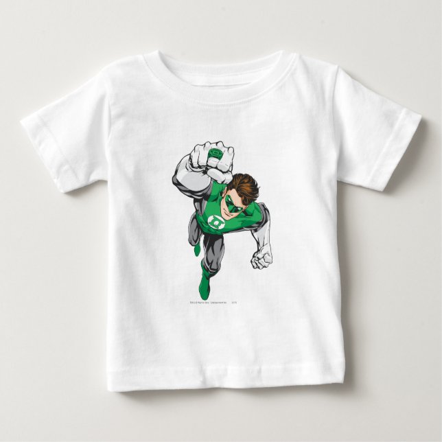 Camiseta De Bebé Nueva Linterna Verde 6 (Anverso)
