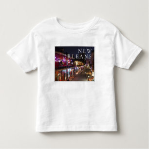 Camiseta De Bebé Nueva Orleans, Luisiana   El barrio francés