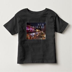 Camiseta De Bebé Nueva Orleans, Luisiana   El barrio francés