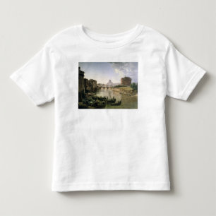 Camiseta De Bebé Nueva Roma con el Castel Sant'Angelo