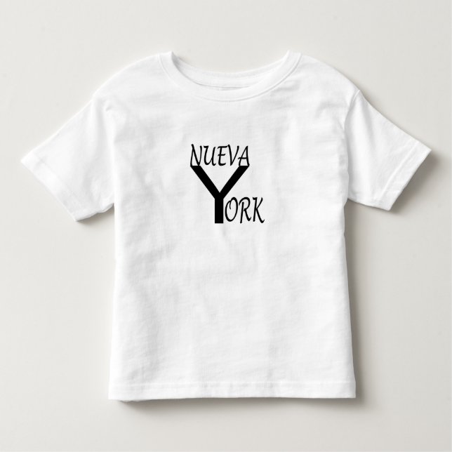 CAMISETA DE BEBÉ NUEVA YORK. (Anverso)
