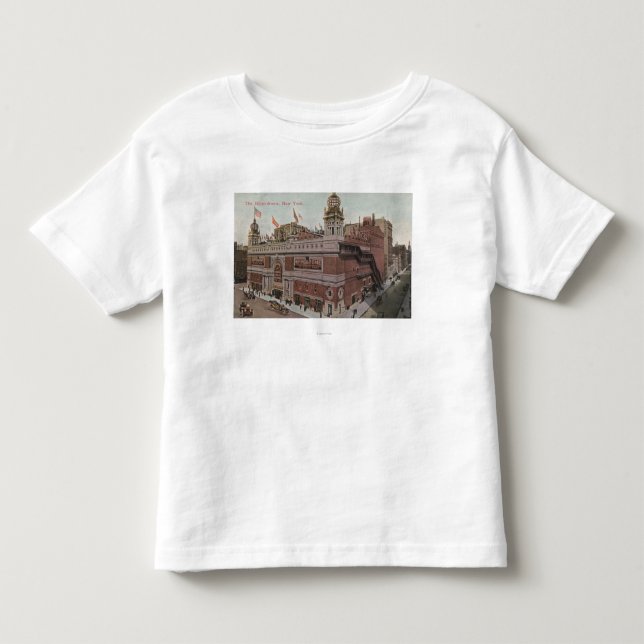 Camiseta De Bebé Nueva York, NY - el hipódromo (Anverso)