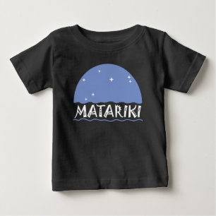 Camiseta De Bebé Nueva Zelandia Siete Hermanas Maori MATARIKI 1a