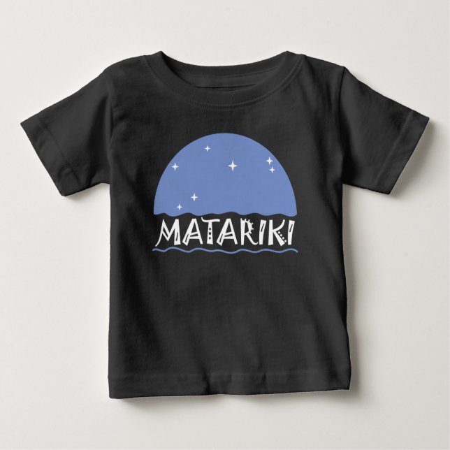 Camiseta De Bebé Nueva Zelandia Siete Hermanas Maori MATARIKI 1a (Anverso)