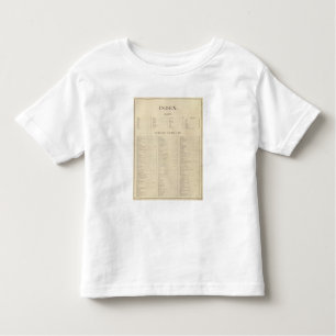 Camiseta De Bebé Nuevo atlas comercial del índice