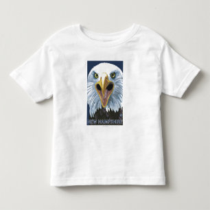 Camiseta De Bebé Nuevo de HampshireEagle cierre para arriba
