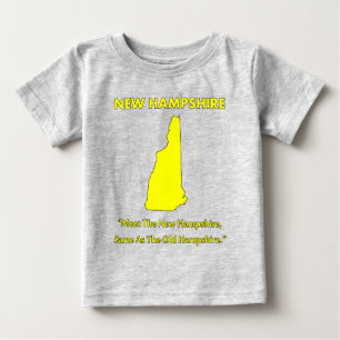 Camiseta De Bebé Nuevo Hampshire - Conoce al Nuevo Hampshire...