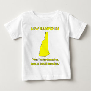 Camiseta De Bebé Nuevo Hampshire - Conozca el Nuevo Hampshire...