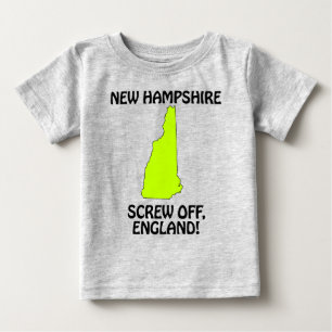 Camiseta De Bebé Nuevo Hampshire - ¡Vete a Inglaterra!