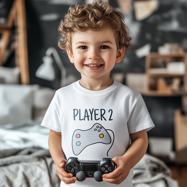 Camiseta De Bebé Nuevo jugador - Ropa de la familia (Ready to level up your little one's outfit?)