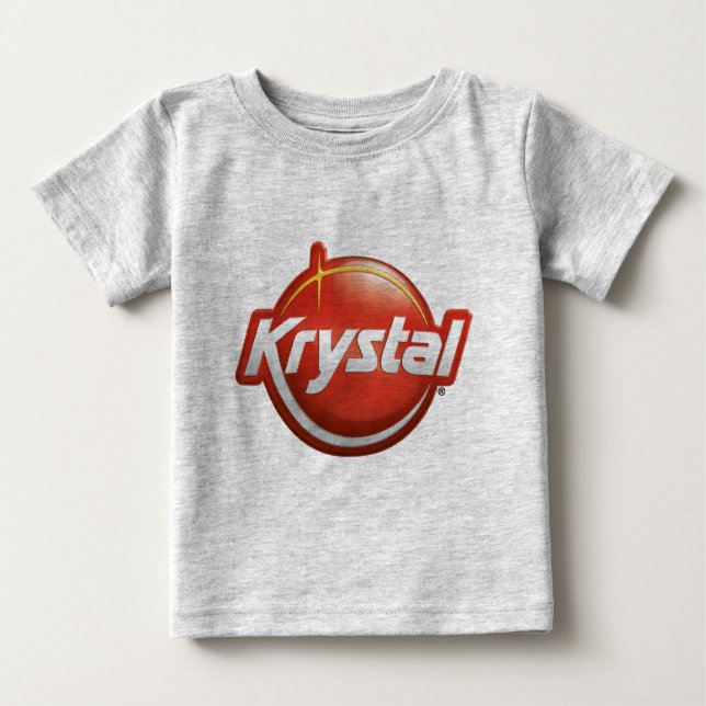 Camiseta De Bebé Nuevo logotipo de Krystal (Anverso)