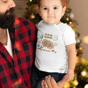 Camiseta De Bebé Nuevo México Biscochito Cookies Zia Sun