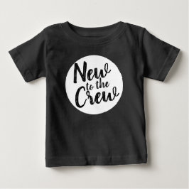 Camiseta De Bebé Nuevo para el bebé de la tripulación