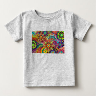 Camiseta De Bebé Nuevo resumen de color BackGround