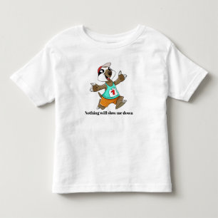 Camiseta De Bebé Número 1 Sloth y Basketball Sloth