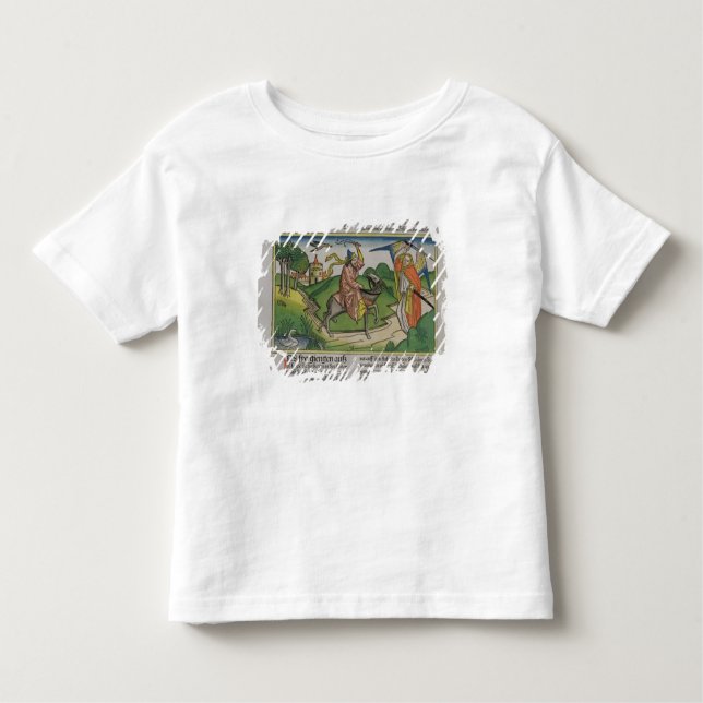 Camiseta De Bebé Números 22 asno que habla de 20-35 Balaam, de la (Anverso)