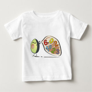 Camiseta De Bebé números de los aguacates