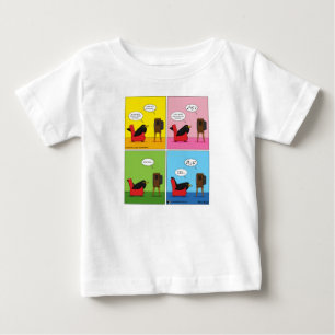 Camiseta De Bebé Nunca dormiré cómico