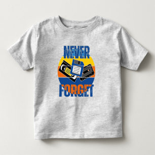 CAMISETA DE BEBÉ NUNCA OLVIDAR