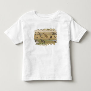 Camiseta De Bebé Ñus, Cebras y Jirafas