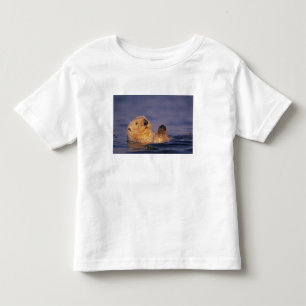 Camiseta De Bebé Nutrias marinas, Enhydra lutris 2
