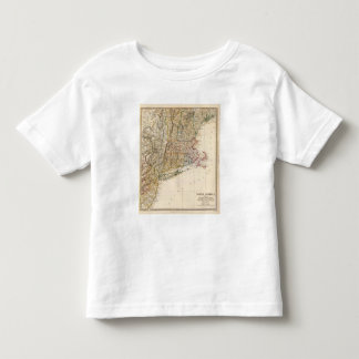 Camiseta De Bebé NY, Vt, Maine, NH, masa, conec, RI, NJ