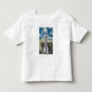 Camiseta De Bebé NYC, nueva opinión de YorkExterior de Chrysler