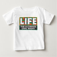 Camiseta de bebé o enterito.