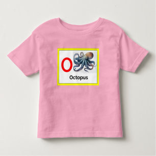 Camiseta De Bebé O es para Octopus